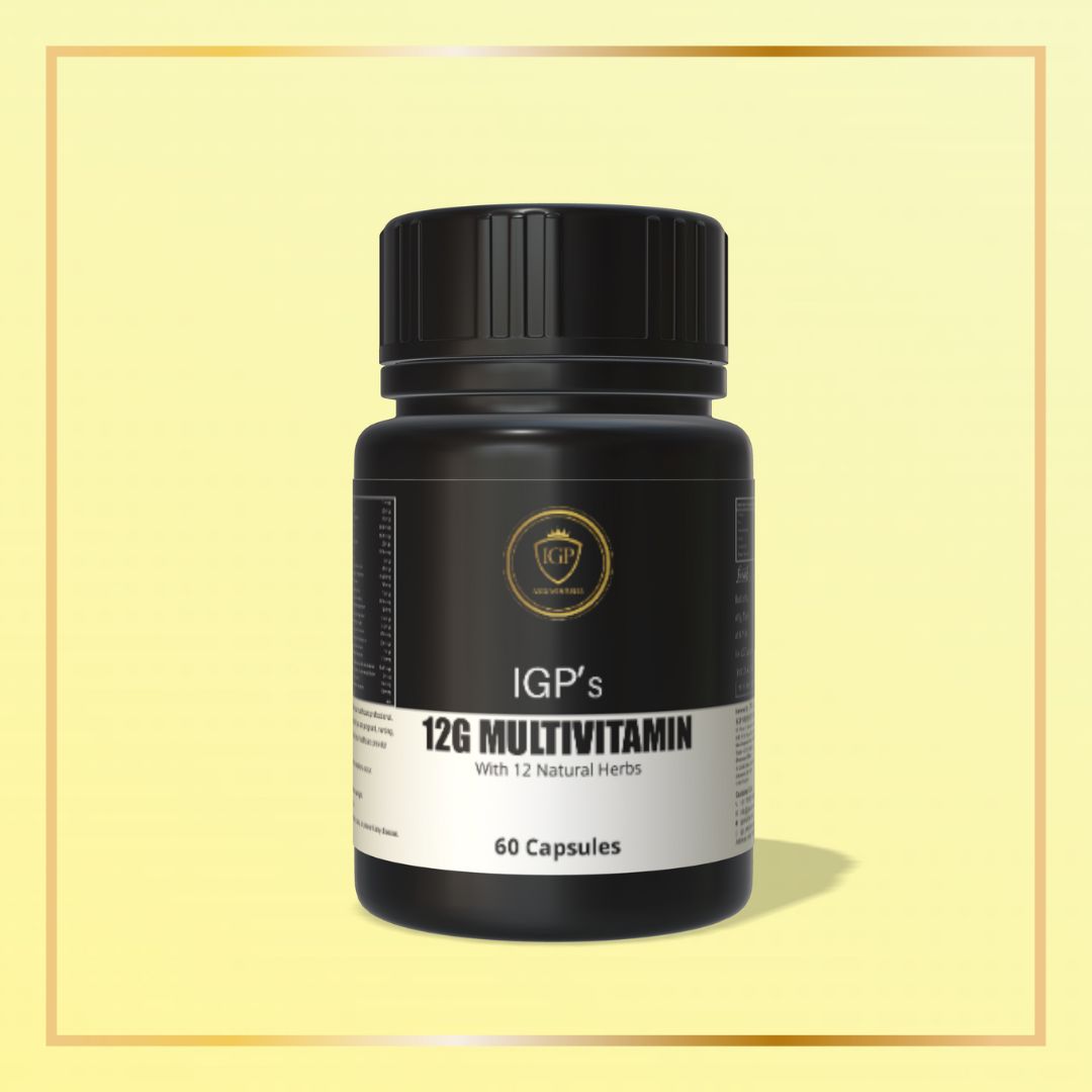 IGP MEDI VENTURES IGP's 12G Multivitamin Capsules - 60 Capsules
