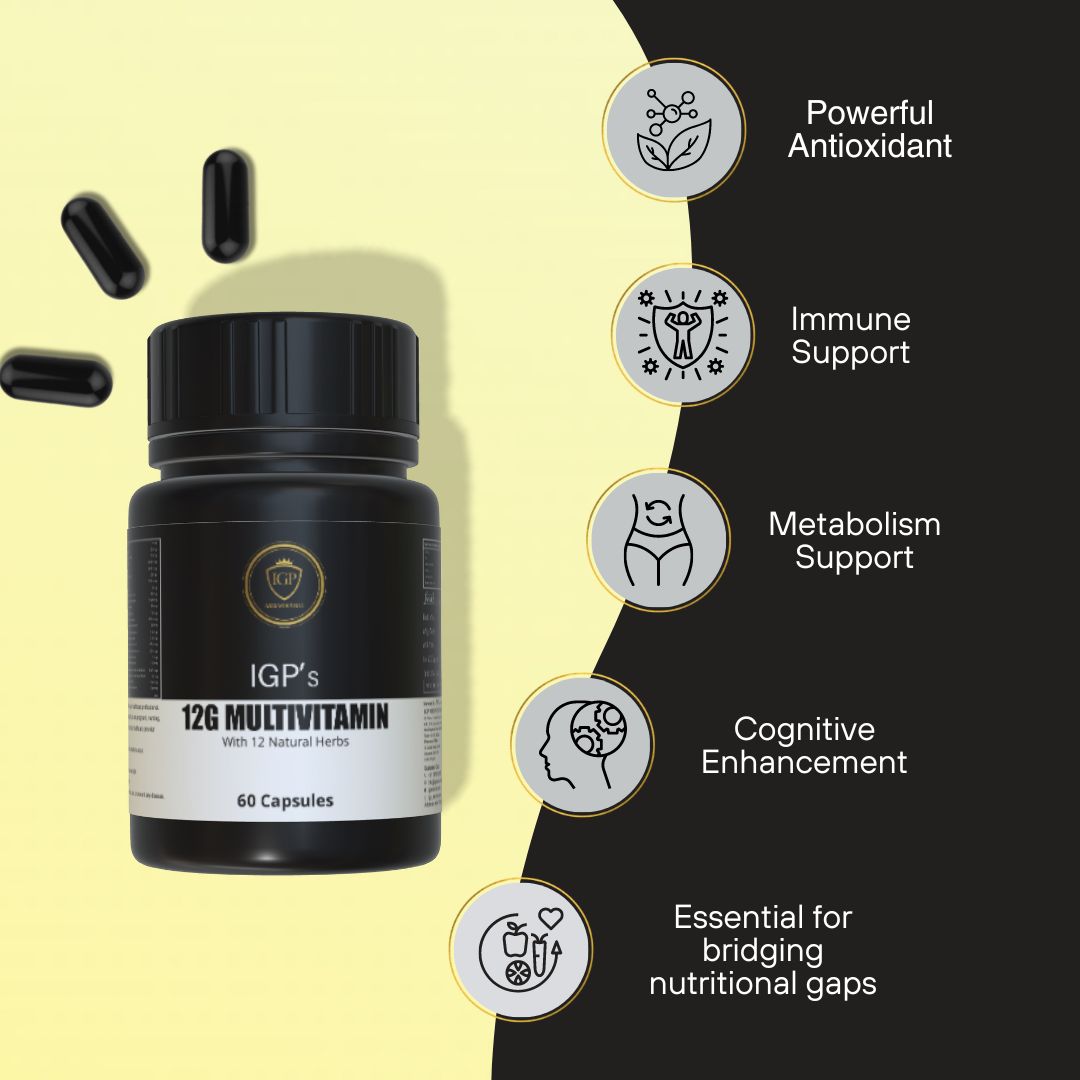 IGP MEDI VENTURES IGP's 12G Multivitamin Capsules - 60 Capsules