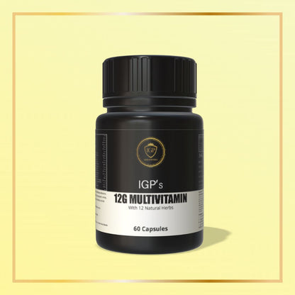 IGP MEDI VENTURES  IGP's 12G Multivitamin Capsules - 60 Capsules