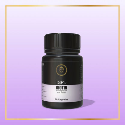 IGP MEDI VENTURES  IGP's Biotin Capsules for Hair - 60 Capsules