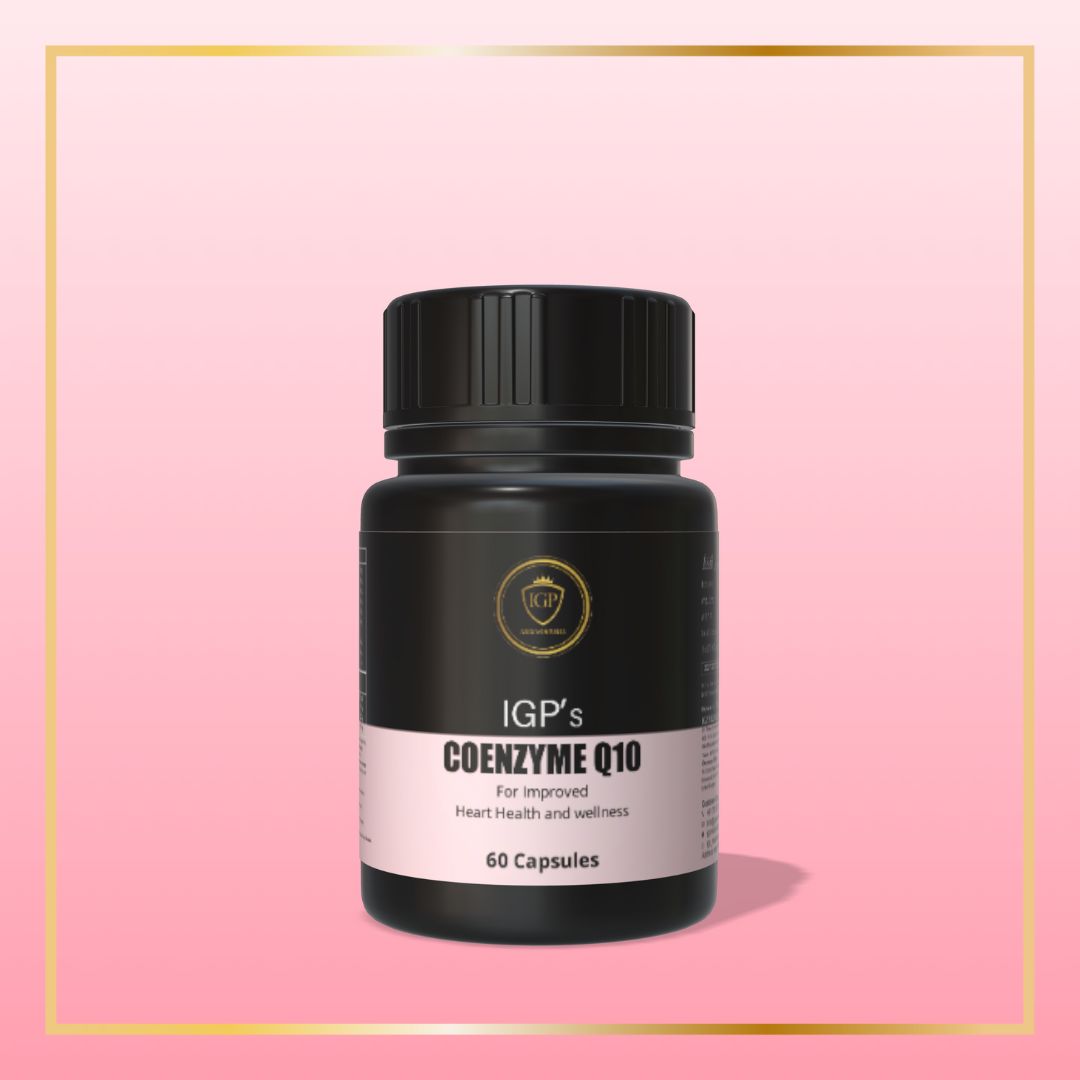 IGP MEDI VENTURES  IGP's Coenzyme Q10 Capsules - 60 capsules
