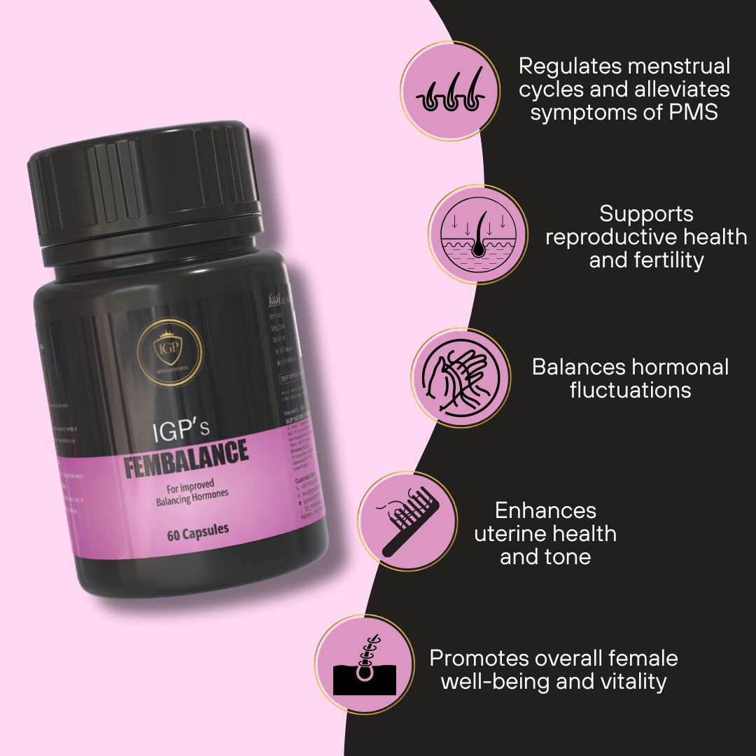 IGP'S Fembalance Capsule for Women - 60 Capsules