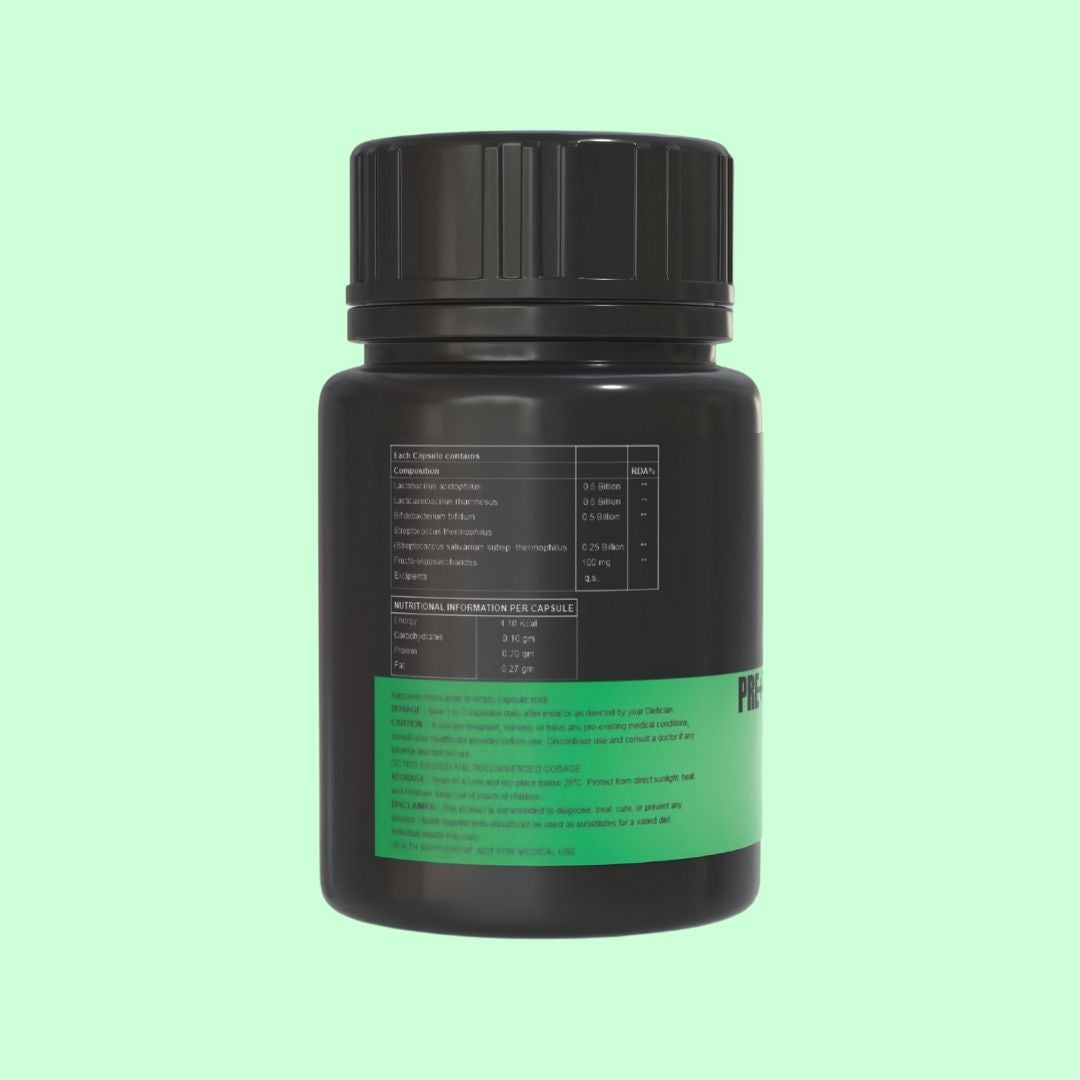 IGP's Pre Probiotic Capsules for gut health- 60 Capsules
