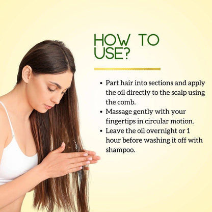 IGP MEDI VENTURES  Allure Bhringha Herbal Hair Oil | Helps in Hair Growth, Dandruff Control & Prevent Hair Damage