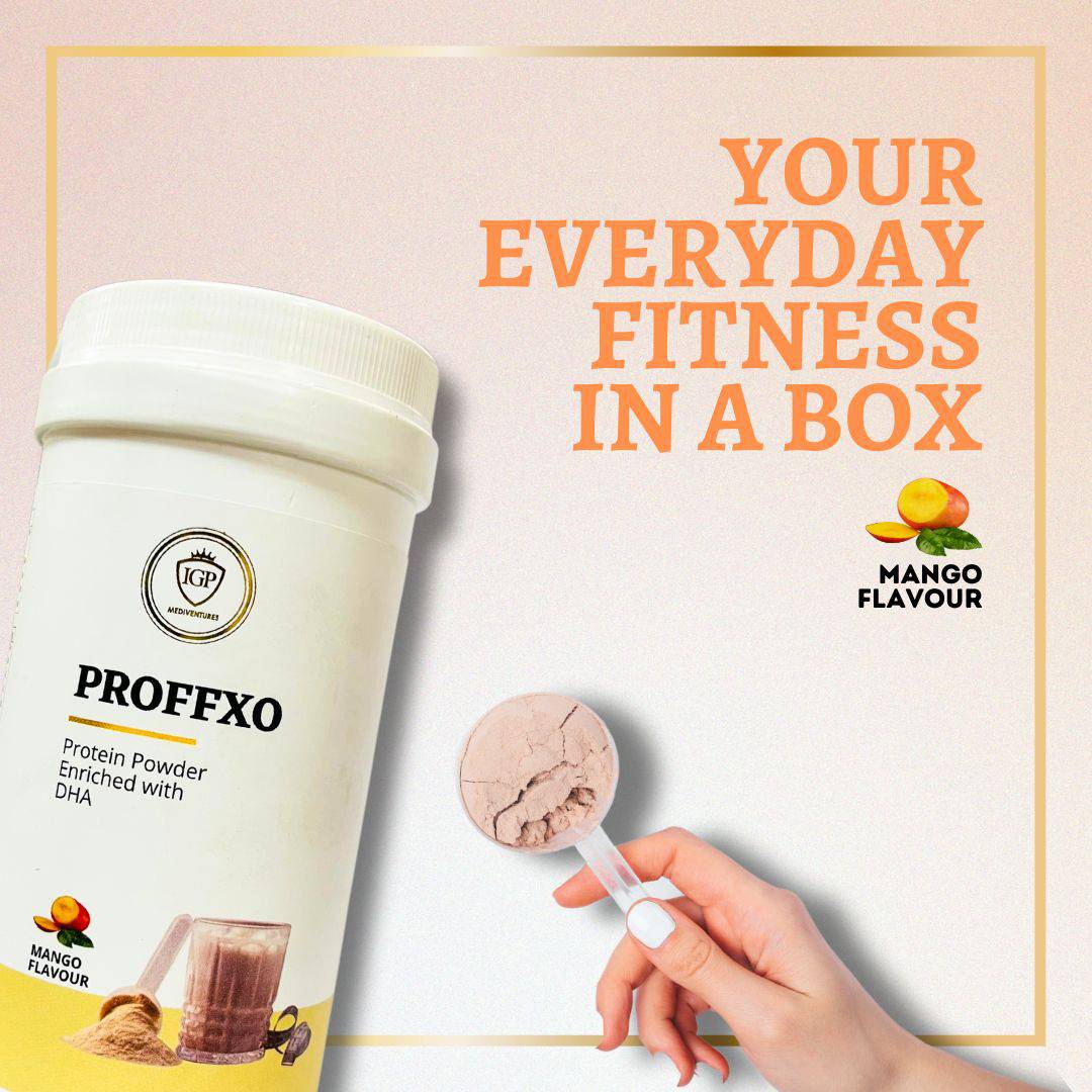 IGP MEDI VENTURES  Proffxo Protein Powder | For Complete Muscle and Mass Health, 200gm