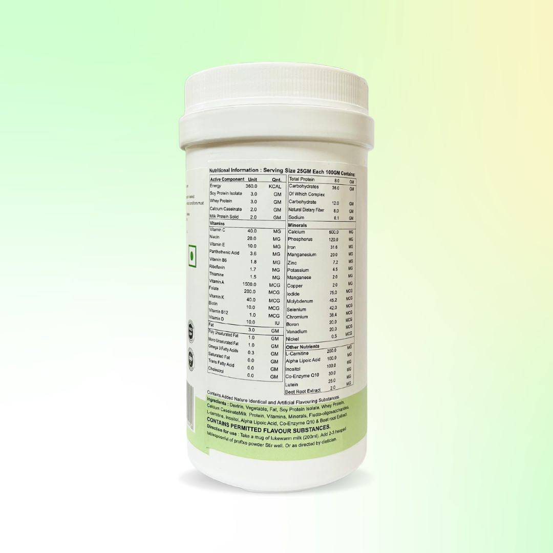 IGP MEDI VENTURES  PROFFXO-SF Sugar-Free Protein Powder | Vitamins & Minerals | Vanilla Flavor, 200gm