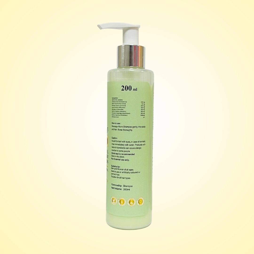 IGP MEDI VENTURES  Allure Bhingha Shampoo | For Strong and Healthy Hair | For all hair types | 200ml