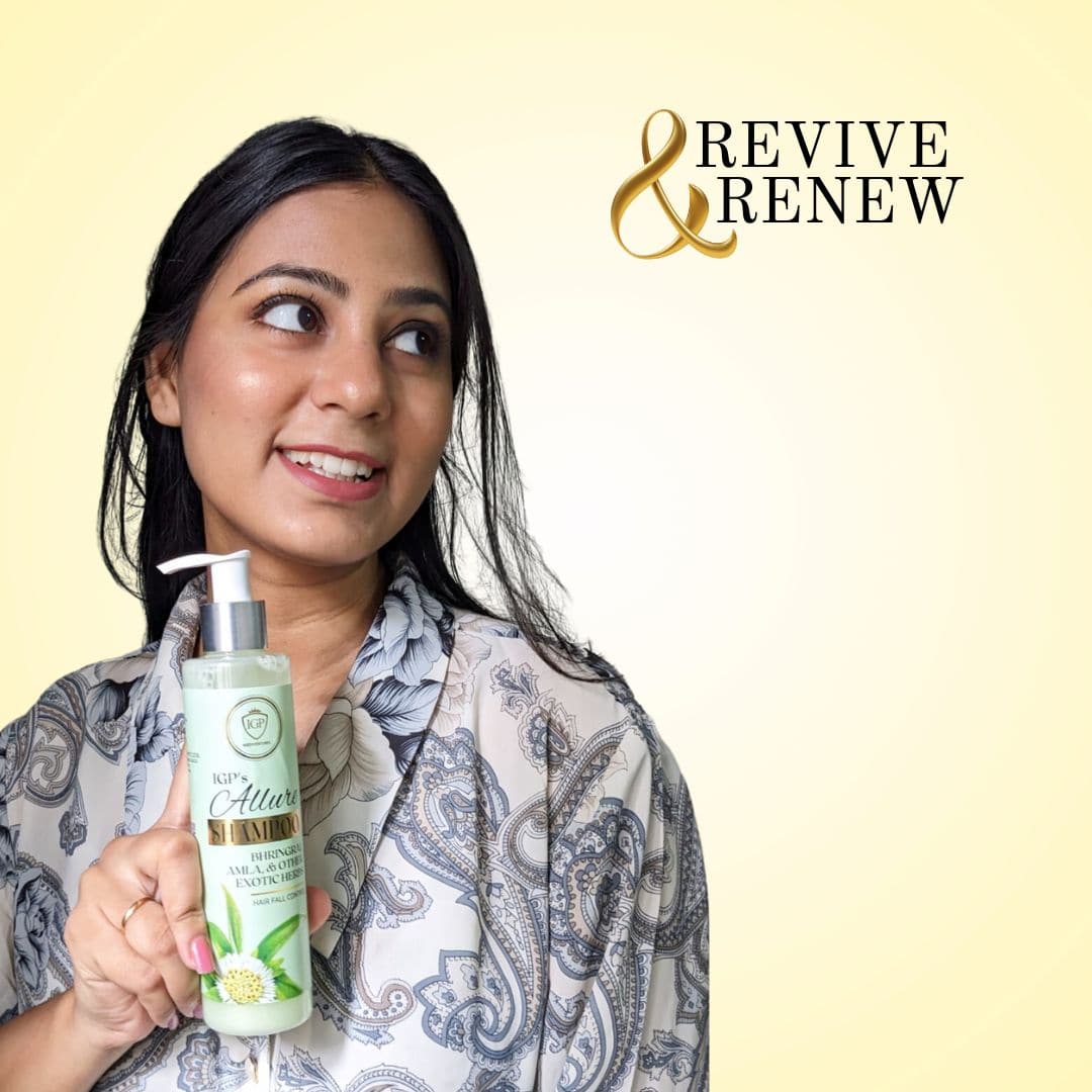 IGP MEDI VENTURES  Allure Bhingha Shampoo | For Strong and Healthy Hair | For all hair types | 200ml