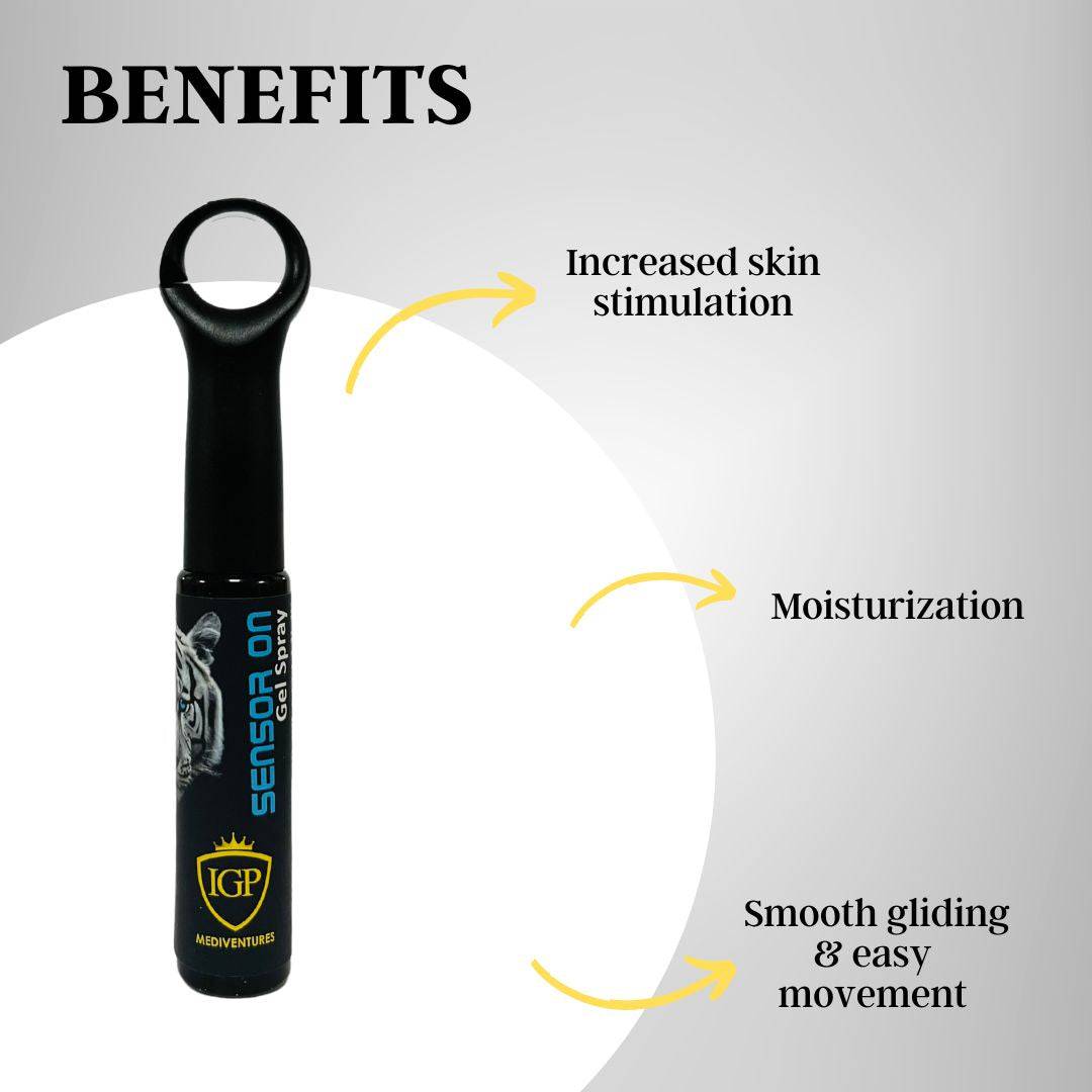 IGP MEDI VENTURES  IGP's Sensor On Spray for Men, 20ml