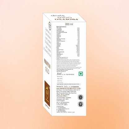 IGP MEDI VENTURES  PROFFXO GOLD Syrup | Multivitamin and multimineral with added benefits of Protein, 200ml