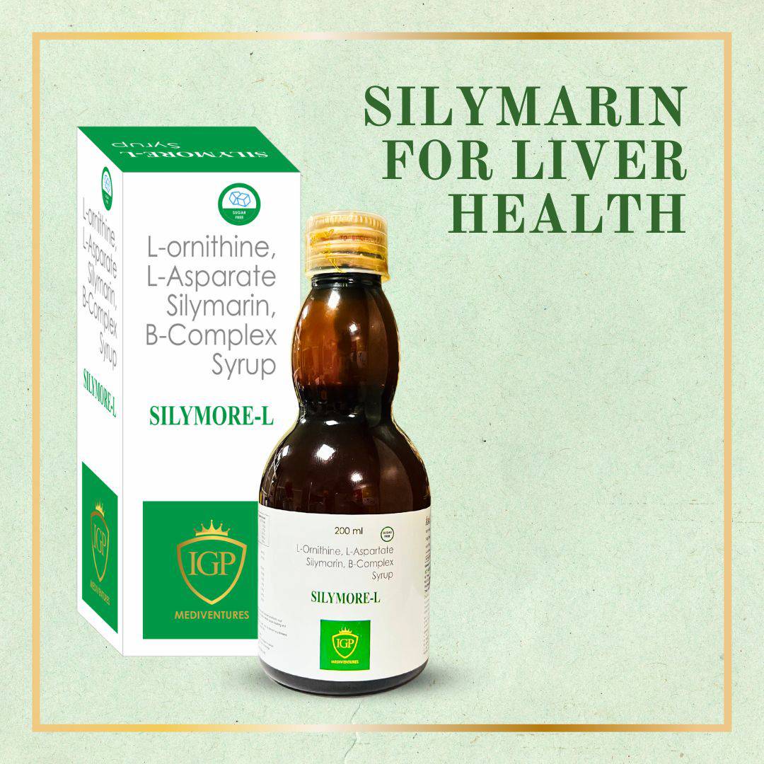 IGP MEDI VENTURES  SILYMORE-L SYRUP | Silymarin Extracts, Amino Acids, and Vitamins to Strengthen the Liver, 200ml