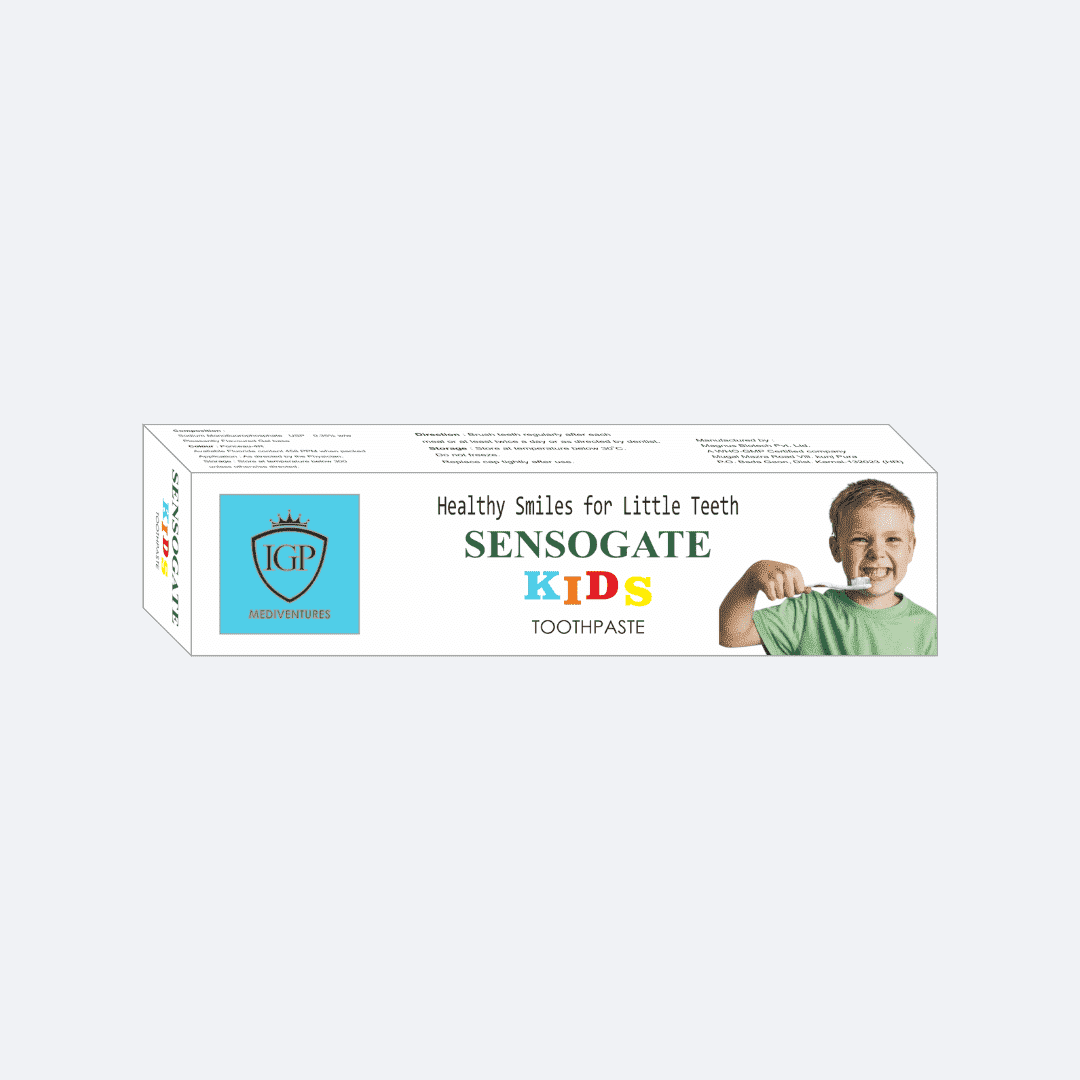 IGP MEDI VENTURES  SENSOGATE-KIDS-TOOTH-PASTE-50+5FREE